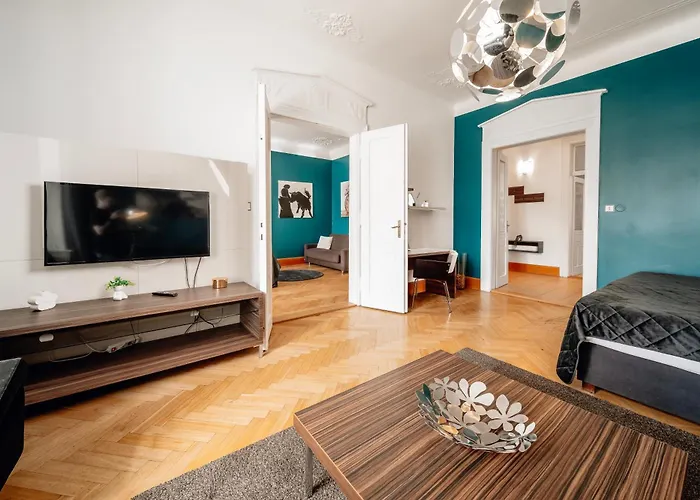 Apartmán Heritage Haven Charming 3br Center Praha